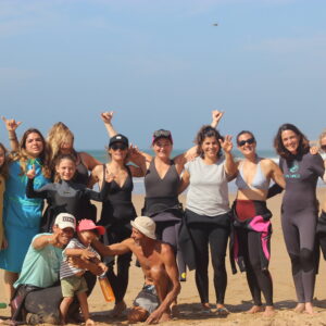 Yoga Surf Retreat Group