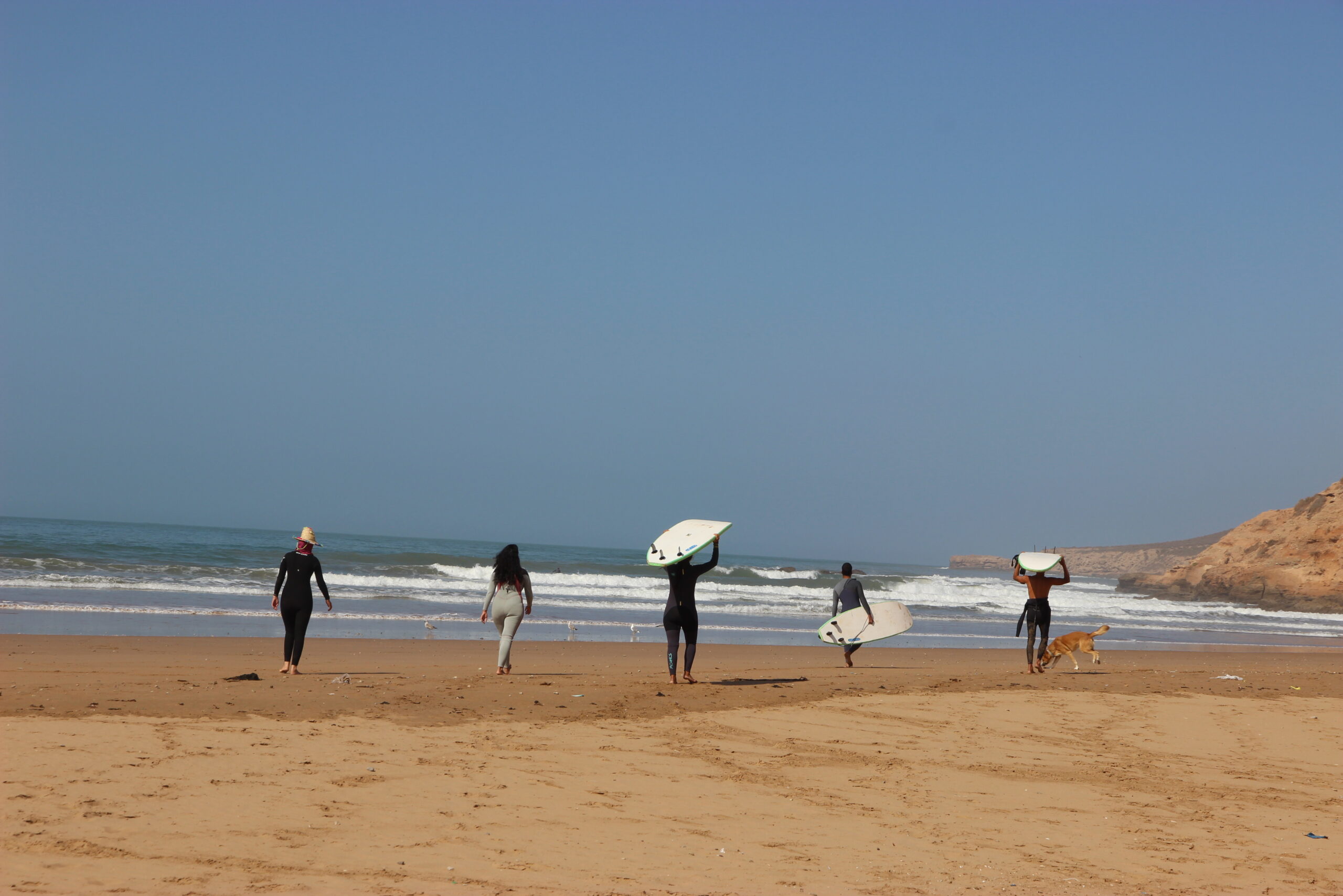 Morocco Borders open - Surf Season kicked off!